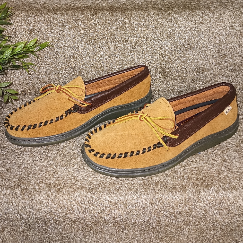 Brand New Mens L.B. Evans slip mocs